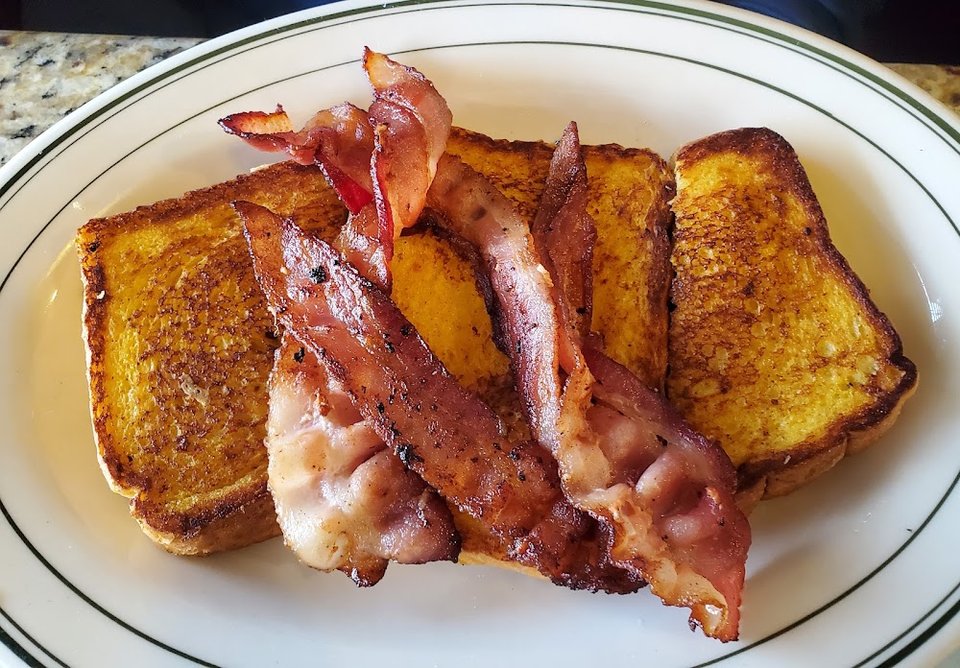 French Toast with Bacon